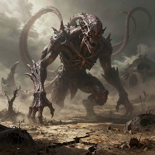 Giant Soggoth in Alien Wasteland