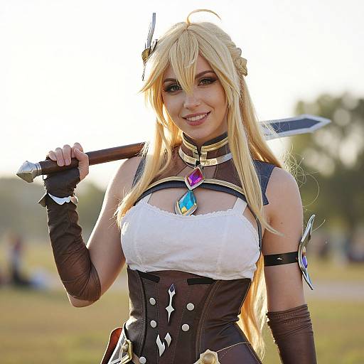 Realistic Sexy Fiel Nirvalen Cosplay