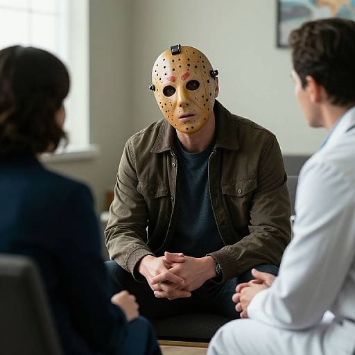 Jason Voorhees in Therapy Session