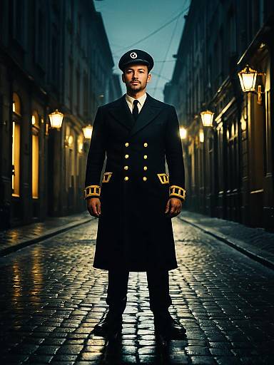 Photorealistic Man in Tintin Costume