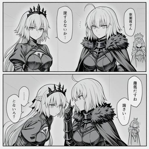 Monochrome Fantasy: Jeanne d'Arc Alter Girls