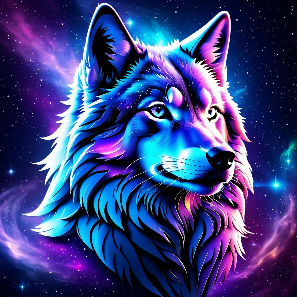 Cosmic Wolf in a Galactic Symphony