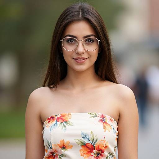 Elegant Female Music Icon Portrait