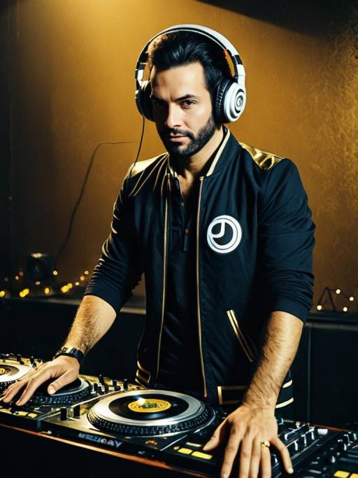 Realistic Deejay Costume Cosplay Photo