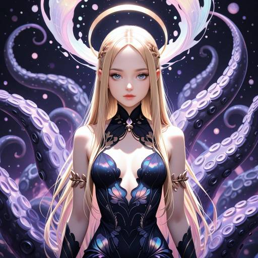 Ethereal Abigail Williams in Fantasy Setting