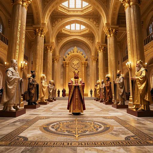 Grand 40k Imperial Palace Interior