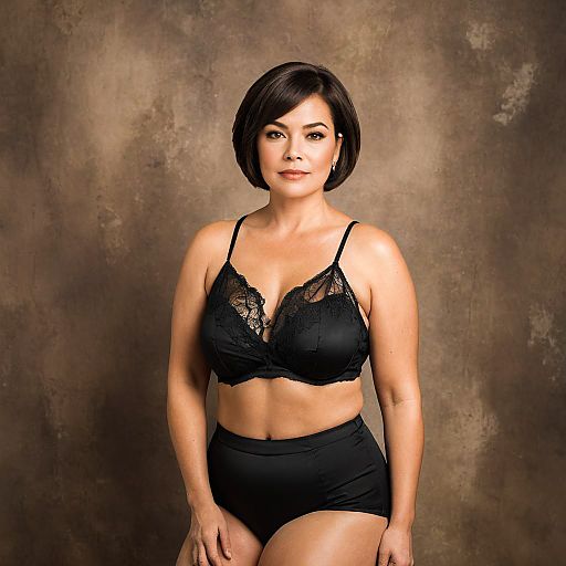 Confident Woman in Rustic Lingerie Shoot Confident Woman in Rustic Lingerie Shoot