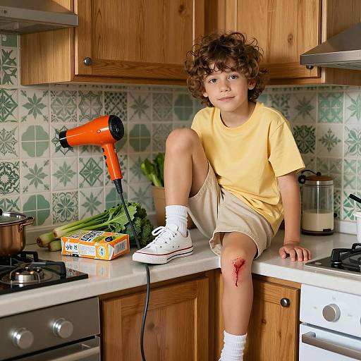 Injury and Chaos in the Kitchen Scene