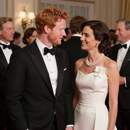 Elegant Formal Party Interaction Capture