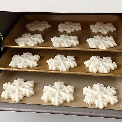 Enchanted Bakery Oven Snowflakes
