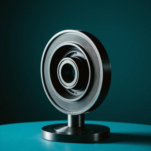 Minimalist Metal Sculpture in Realistic Light
