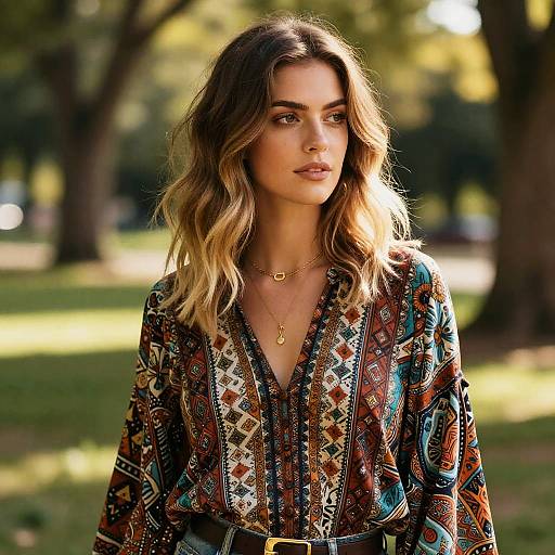 Bohemian Drop Fade in Parkland