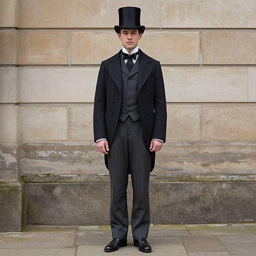 Victorian Gentleman in Top Hat