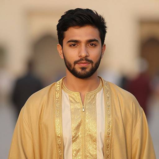 Jafar Descendant Male Costume Portrait