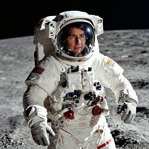 Tom Cruise Astronaut on Moon
