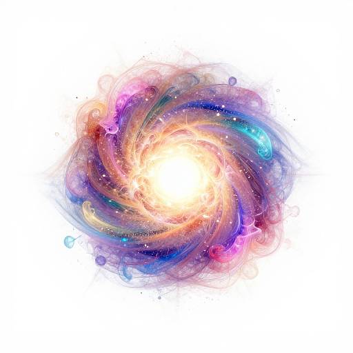 Abstract AI PNG Generator Visualization