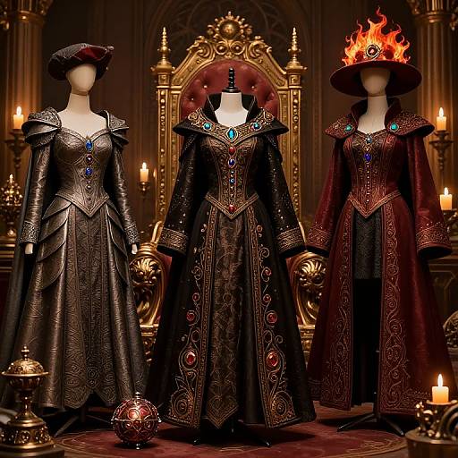High-Fantasy DnD Outfit Showcase