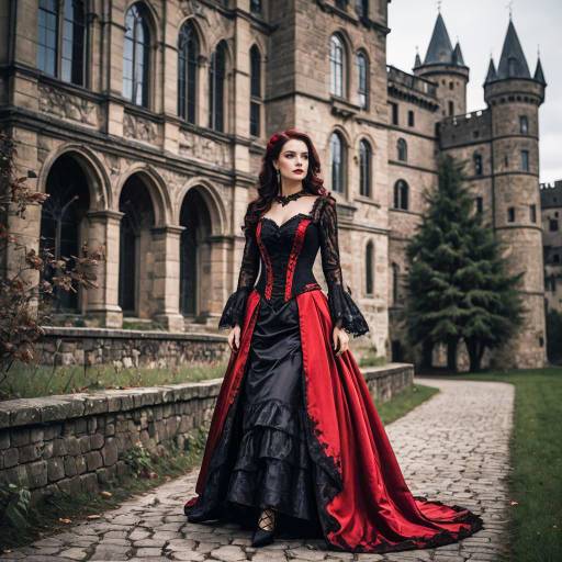 Gothic Elegance in Historical Castle