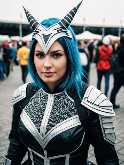 Stunning She-Costume Cosplay Portrait