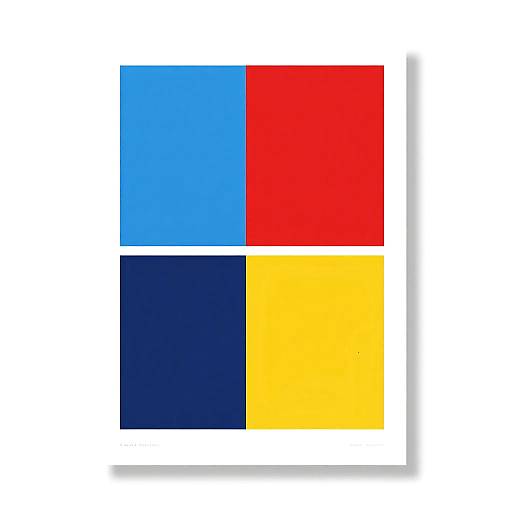 Minimalist Movie Posters with Bold Colors