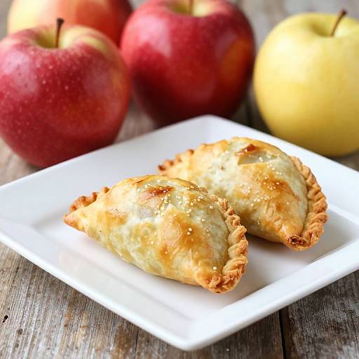 Golden Mini Apple Pie Empanadas