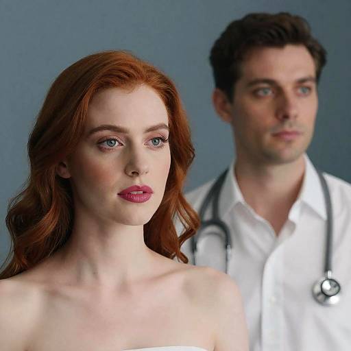 Indoor Portrait of a Couple