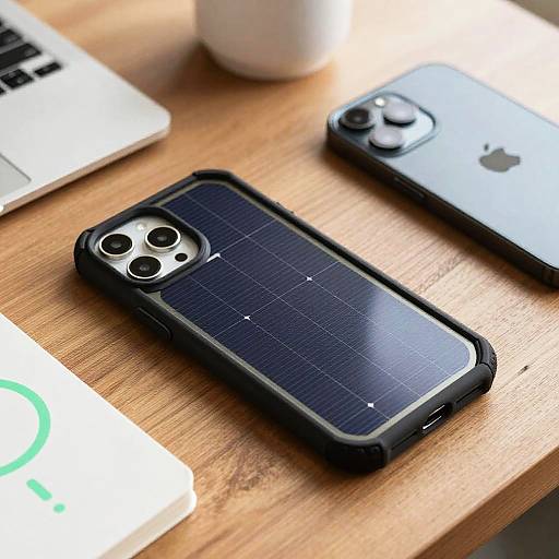 Futuristic Foldable Solar iPhone Case