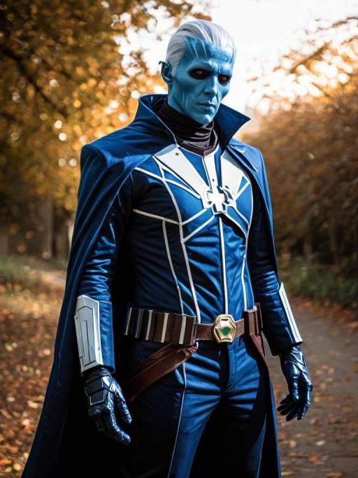 Man in Saint Walker Cosplay Costume
