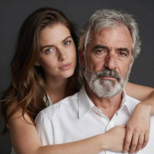 Intimate Portrait of Generational Connection