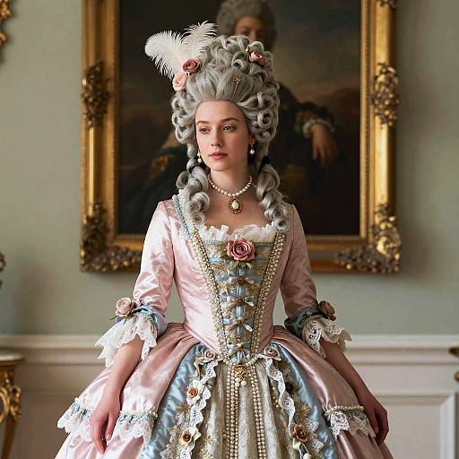 Marie Antoinette Rococo Elegance