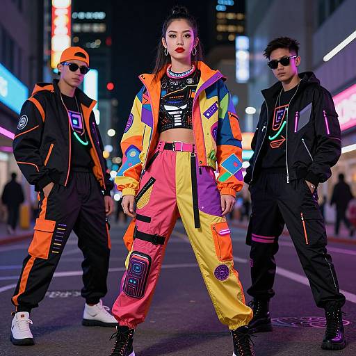 Futuristic Techwear Street Style