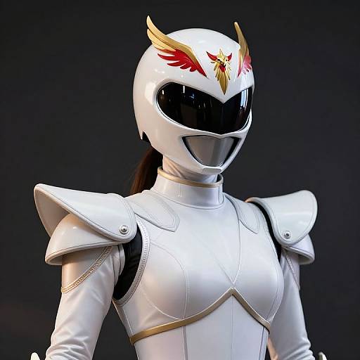 Hyperrealistic Female Power Ranger Phoenix