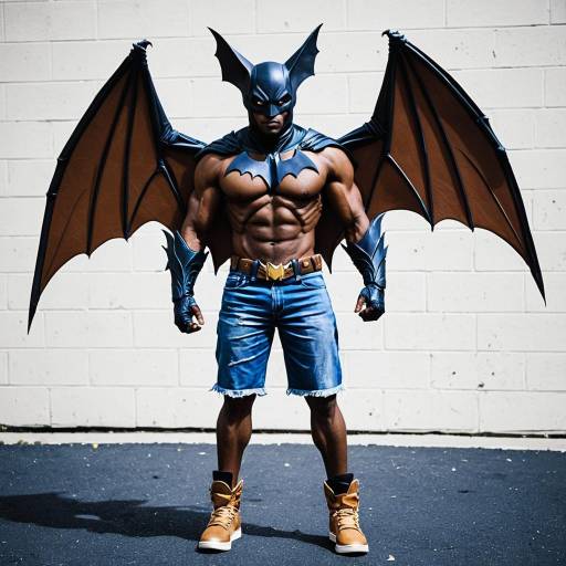 Powerful ManBat Cosplay Costume Design