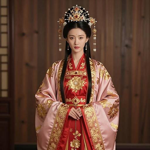 Elegant Nebulus Costume Portrait