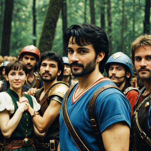 Medieval Fantasy Team in Forest