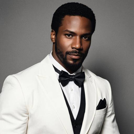 Luke Cage Inspired Formal Suit Portrait