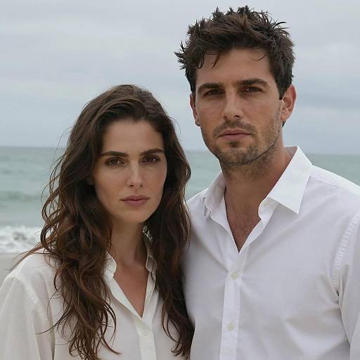 Couple Portrait by the Ocean