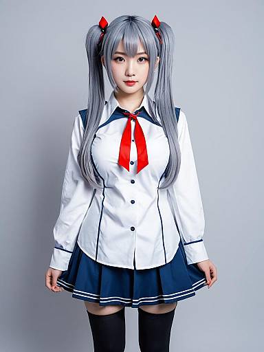 Cosplay photo of hakase fuyuki. Costume clothes