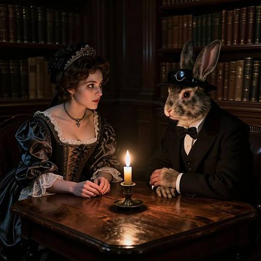 Chiaroscuro Mystery: Ghost & Rabbit Detective