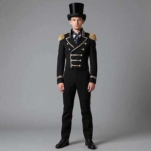 Stylish Male Solo Concert Attire