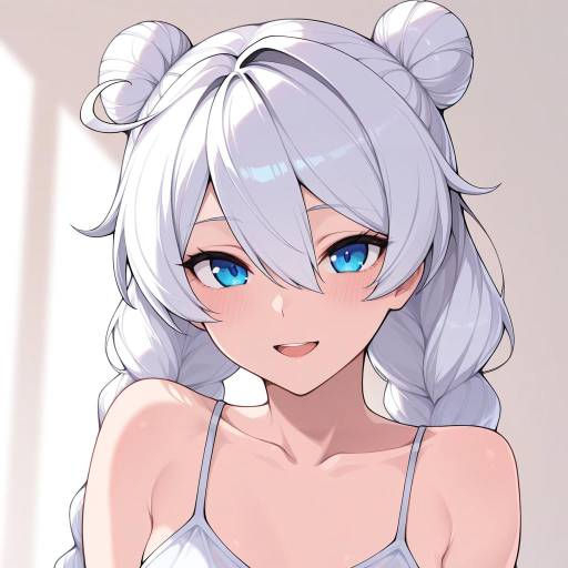 Cheerful Kiana Kaslana Portrait