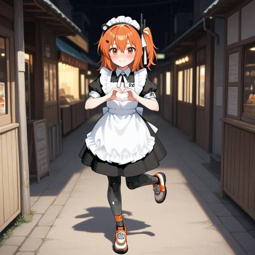 Adachi Rei: Android Maid in a Bustling Market