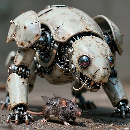 Gigantic Cybernetic Cyborg Creature