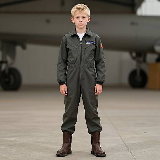 Realistic Male Fighter Pilot Standalone