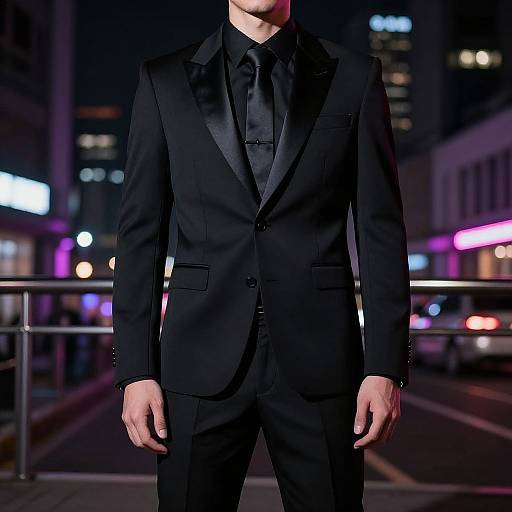 Modern Gothic Slim Fit Suit