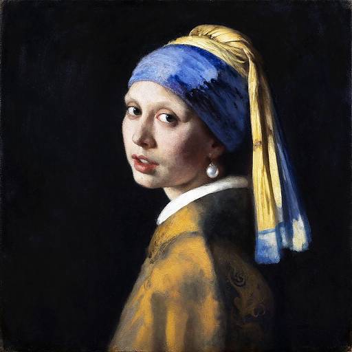 Woman with Turban and Pearl Earring