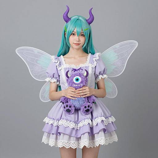 Colorful Sully-Inspired Fantasy Portrait