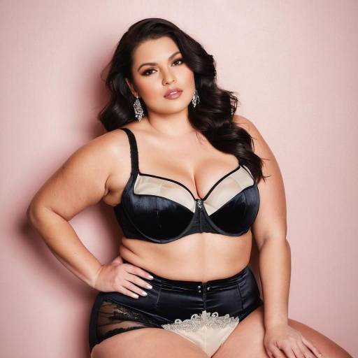 Ethereal Plus-Size Pinup Photo Shoot