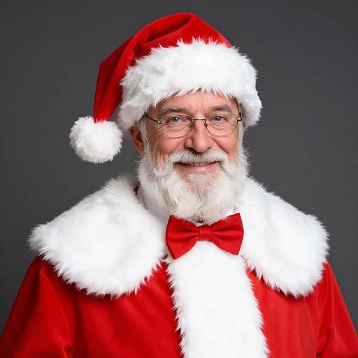 Cheerful Male Santa Claus Outfit