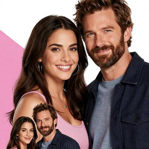 Charming Movie Poster with Couple